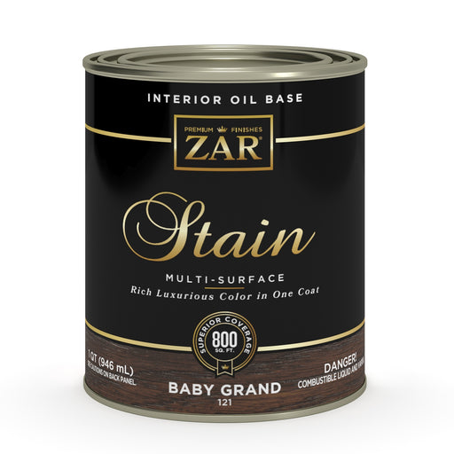 ZAR Interior Oil Base Stain, Baby Grand, Quart manufacturer can