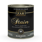 ZAR Interior Oil Base Stain, Blue Moon, Quart manufacturer can
