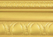 Modern Masters Satin Metallic Pharaoh's Gold manufacturer sample; reference for Quart