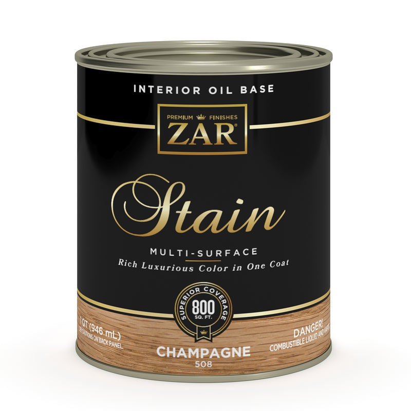ZAR Interior Oil Base Stain, Champagne, Quart manufacturer can