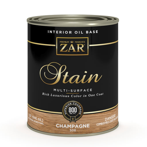 ZAR Interior Oil Base Stain, Champagne, Quart manufacturer can