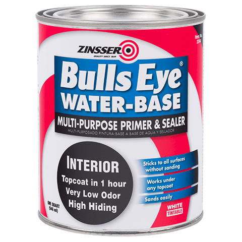 Zinsser Bulls Eye Water-Base primer quart can