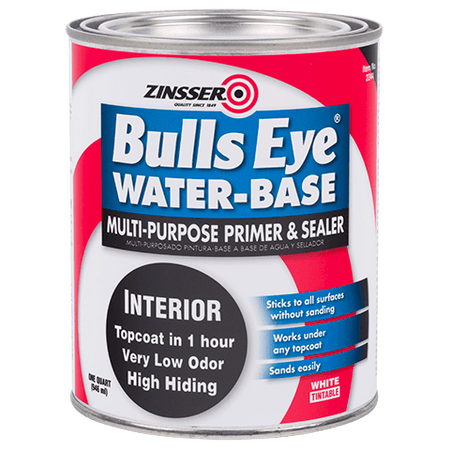 Zinsser Bulls Eye Water-Base primer quart can