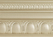 Modern Masters Satin Metallic Champagne manufacturer sample; reference for Quart
