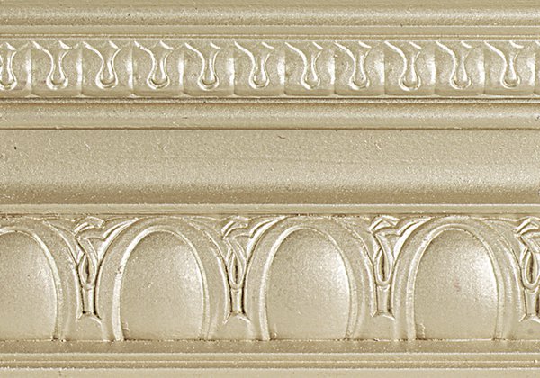 Modern Masters Satin Metallic Champagne manufacturer sample; reference for Quart
