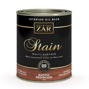 ZAR Interior Oil Base Stain, Exotic Redwood, Quart manufacturer can