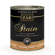 ZAR Interior Oil Base Stain, Golden Sunset, Quart manufacturer can