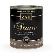 ZAR Interior Oil Base Stain, Malibu Gray, Quart manufacturer can