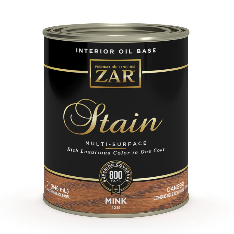 ZAR Interior Oil Base Stain, Mink, Quart manufacturer can