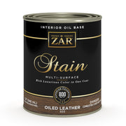 ZAR Interior Oil Base Stain, Oiled Leather, Quart manufacturer can