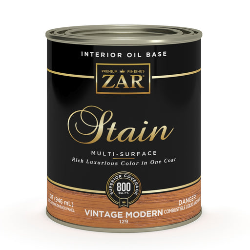 ZAR Interior Oil Base Stain, Vintage Modern, Quart manufacturer can