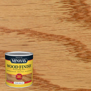 Colonial Maple manufacturer color sample; substrate affects appearance