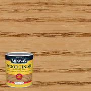 Golden Oak manufacturer color sample; substrate affects appearance