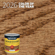 Special Walnut manufacturer color sample; substrate affects appearance