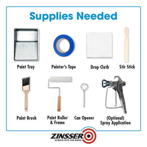 Gallon Zinsser Bulls EYE 1-2-3 Water-Based Primer 02001 - LCB Paint & Supply