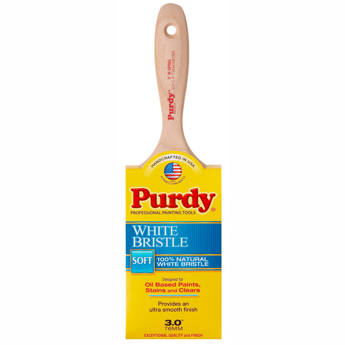 Purdy Sprig Sash Paint Brush, White China Bristle, 3 Inch