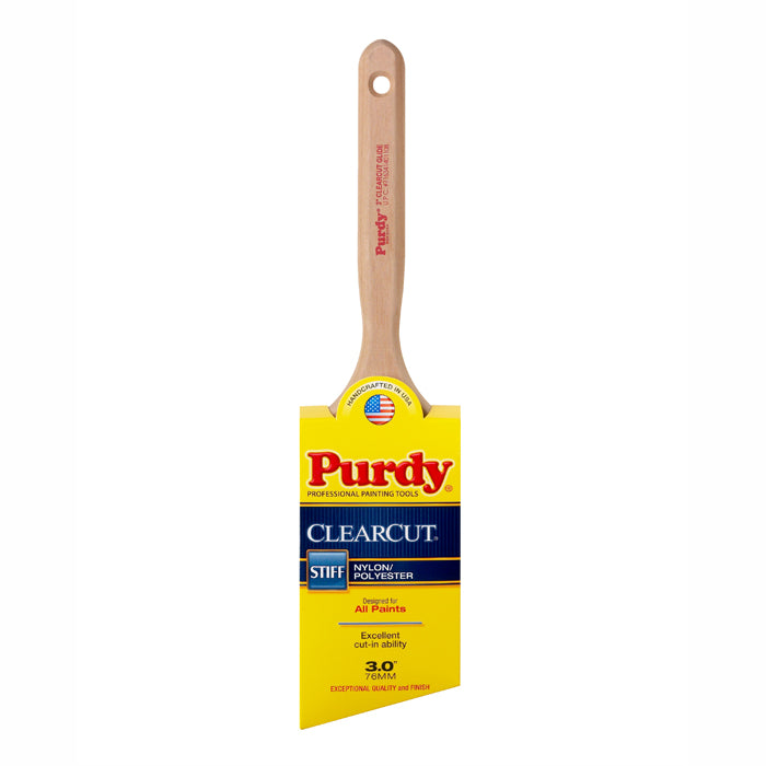 Purdy Clearcut Glide angled sash paint brush, 3 Inch