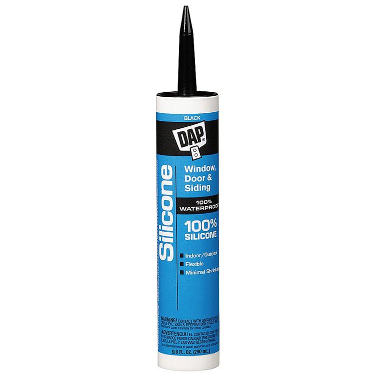 Dap Silicone Sealant Black - 9.8 oz - LCB Paint & Supply