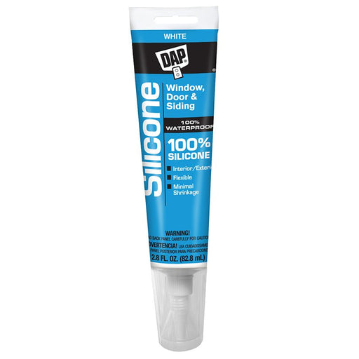 Dap Silicone Sealant White - 2.8 oz - LCB Paint & Supply