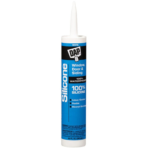 Dap Silicone Sealant White - 9.8 oz - LCB Paint & Supply
