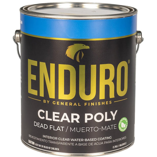 GAL General Finishes Enduro Poly Clear Dead Flat - LCB Paint & Supply
