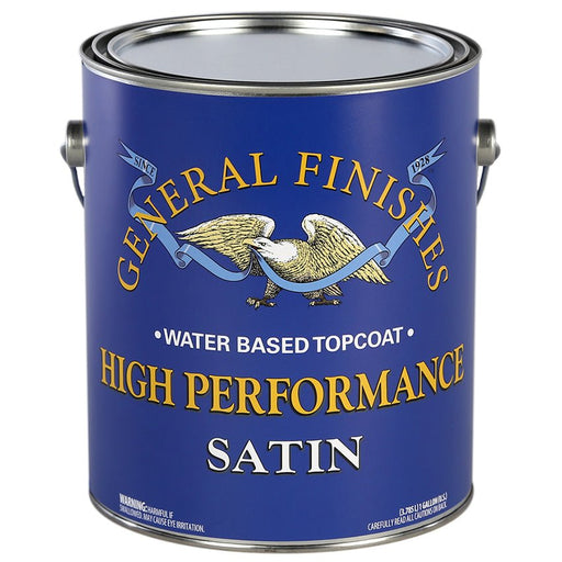 GAL General Finishes High Performance WB Topcoat Clear Satin - LCB Paint & Supply