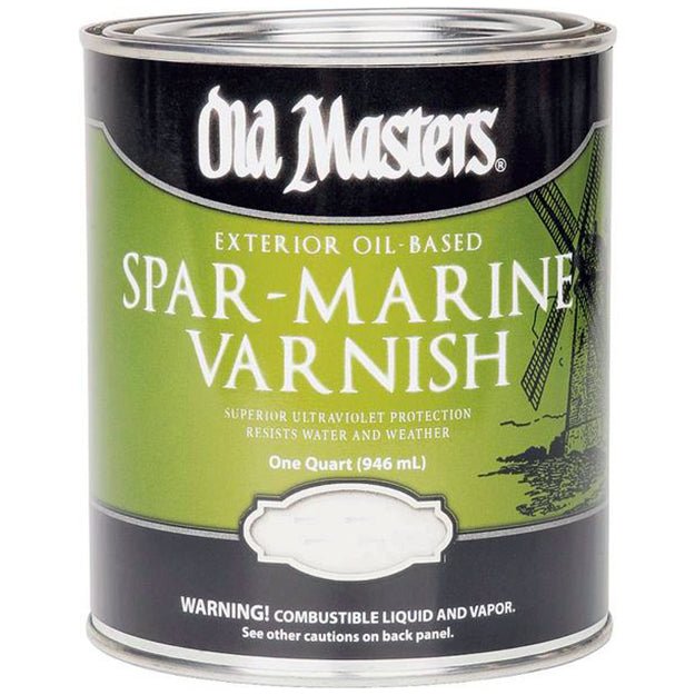 Old Masters Spar Marine Varnish - Quart - LCB Paint & Supply