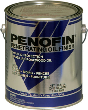 Penofin Blue Label Gallon family can; reference for Redwood Gallon