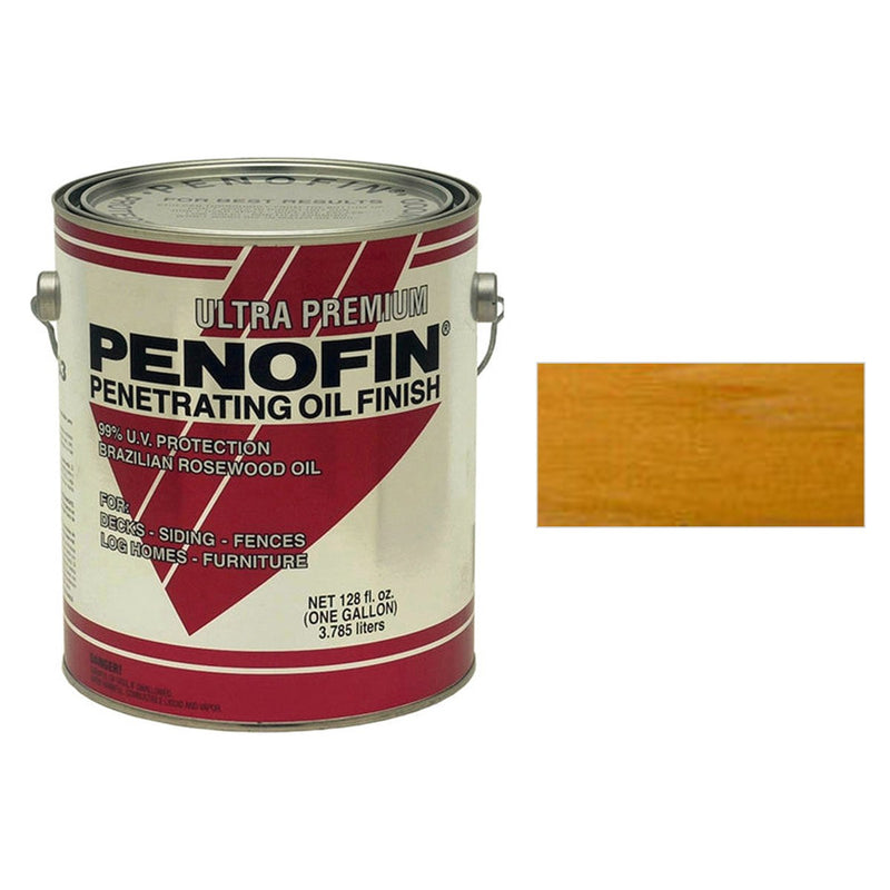 Penofin Red Label Stain, Transparent Cedar, Gallon with Transparent Cedar color swatch