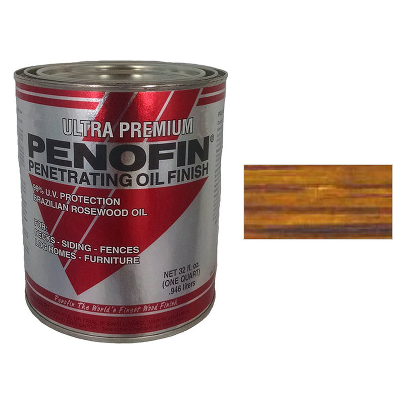 Penofin Red Label Stain, Transparent Mission Brown, Quart with Transparent Mission Brown color swatch