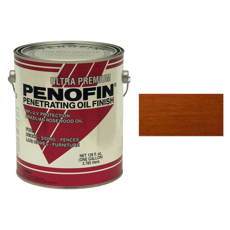 Penofin Red Label Stain, Transparent Sierra, Gallon with Transparent Sierra color swatch