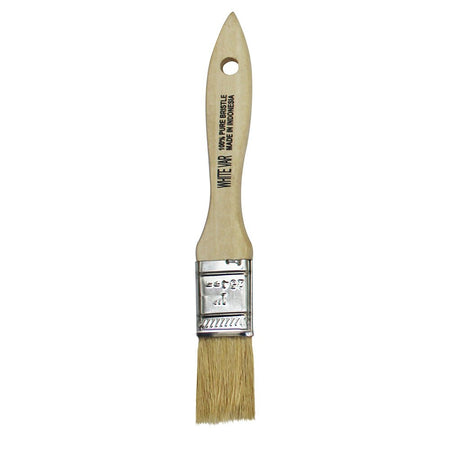Premier Pro White Natural Bristle Brush 1in Project Weekend DIY