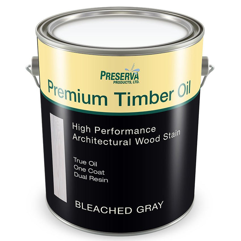 Preserva Products, Ltd. Timber Oil Bleached Wood Finish Gallon Project Weekend DIY