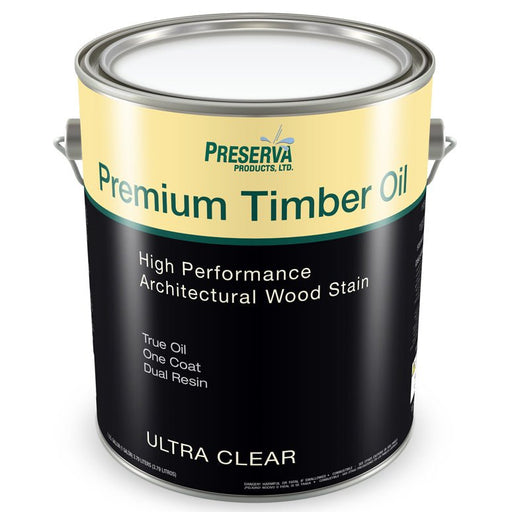 Preserva Products, Ltd. Timber Oil Ultra Clear Wood Finish Gallon Project Weekend DIY