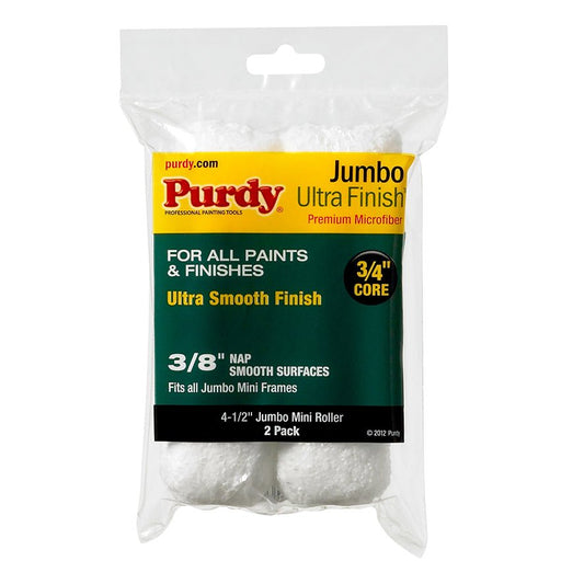 Purdy Roller Cover Ultra Fn Jumbo 2 - Pack 3/8in - 4 - 1/2in - LCB Paint & Supply