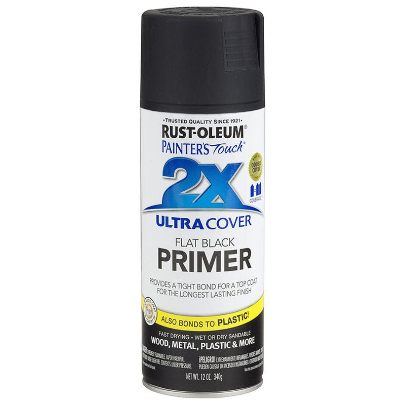 Rust Oleum Painter's Touch 2x Primer Flat Spray Project Weekend DIY