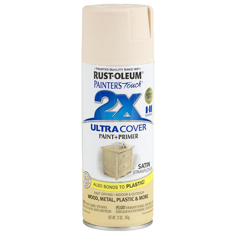 Rust Oleum Painter's Touch 2x Satin Sflower Spray Project Weekend DIY