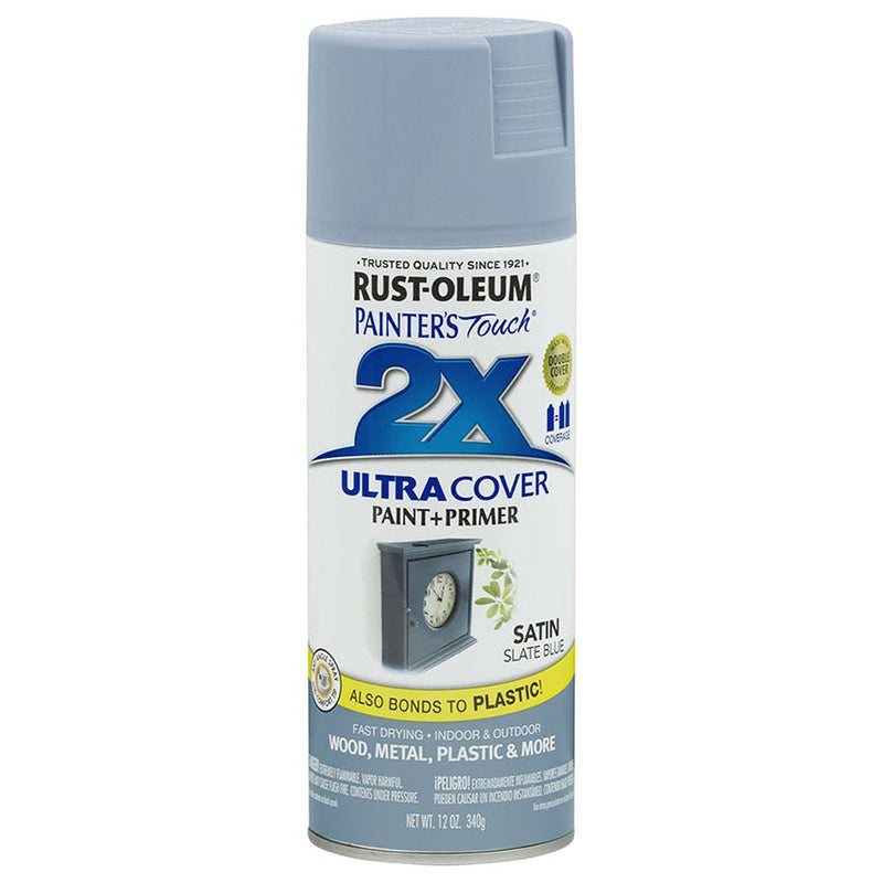 Rust Oleum Painter's Touch 2x Satin Sl Spray Project Weekend DIY