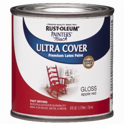 Rust - Oleum Painter's Touch Ultra Cover Apple Red - Half Pint - LCB Paint & Supply
