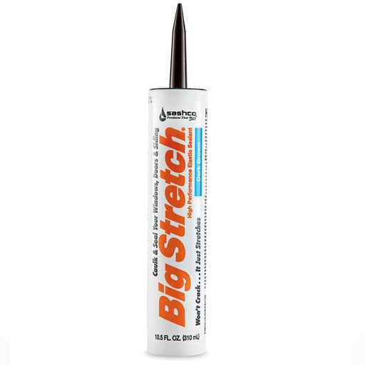 Sashco Cartridge Big Stretch Caulk Dk Brown - 10.5oz - LCB Paint & Supply