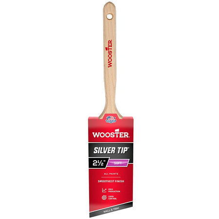 Wooster Silver Tip Angle Sash Paint Brush 2 1/2in Project Weekend DIY