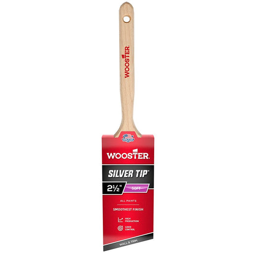 Wooster Silver Tip Angle Sash Paint Brush - 2 - 1/2in - LCB Paint & Supply