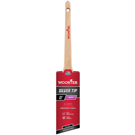 Wooster Silver Tip Thin Angle Paint Brush 1in Project Weekend DIY