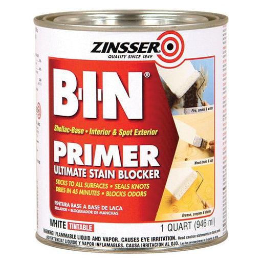 Zinsser BIN Primer Sealer - Quart - LCB Paint & Supply